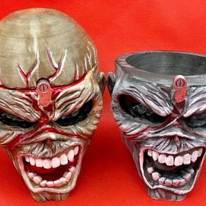 Eddie / Iron Maiden Head Box and Planter!