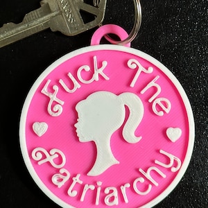 Fuck the Patriarchy Malibu Doll Schlüsselanhänger & Magnete! Taylor Swift All Too Well Lyric
