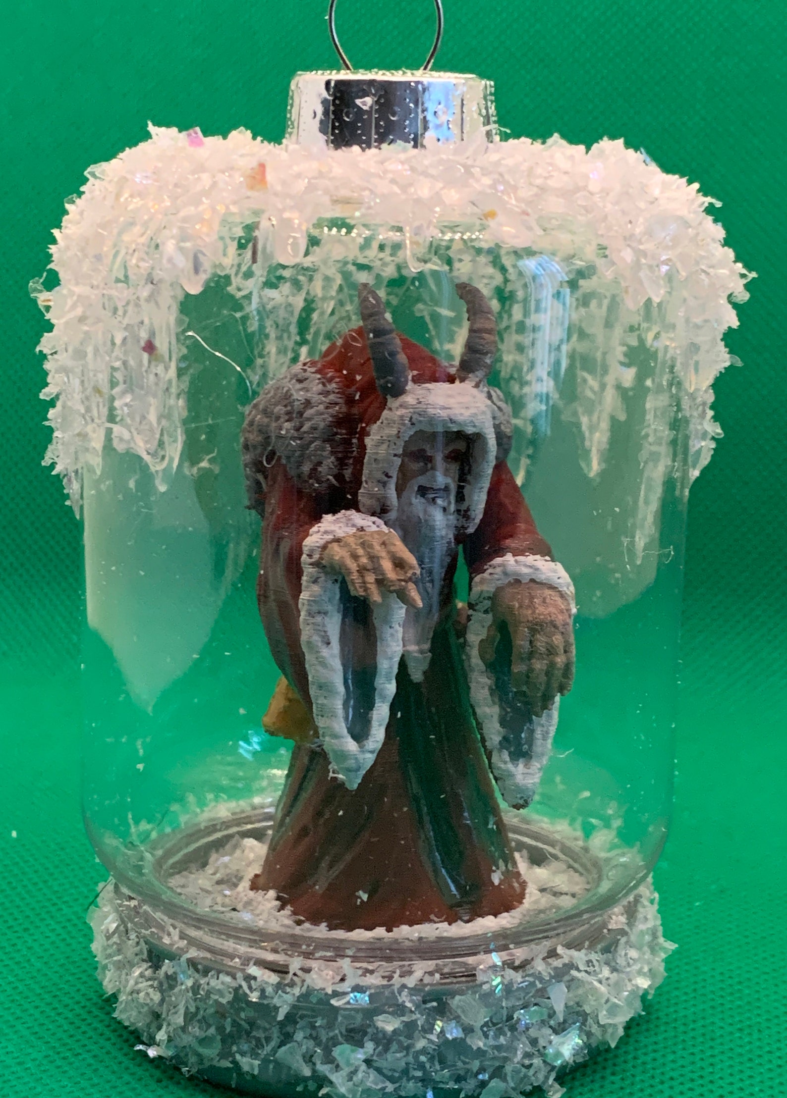 Krampus Figurine Christmas Ornament! Small and Large Sizes!