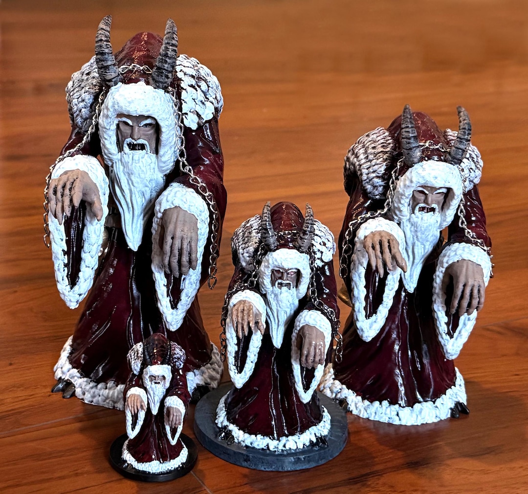 Krampus Figurine Ornament and Tree Toppers! FOUR SIZES! - Etsy