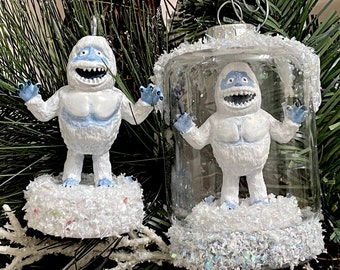 Abominable Snowman Ornament! TWO STYLES! Bumble!