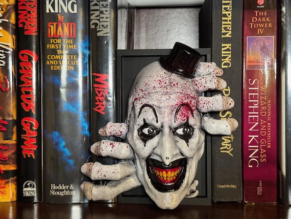Terrifier Book Nook, Hide Your Stash! Hand Sculpted, Painted! Art
