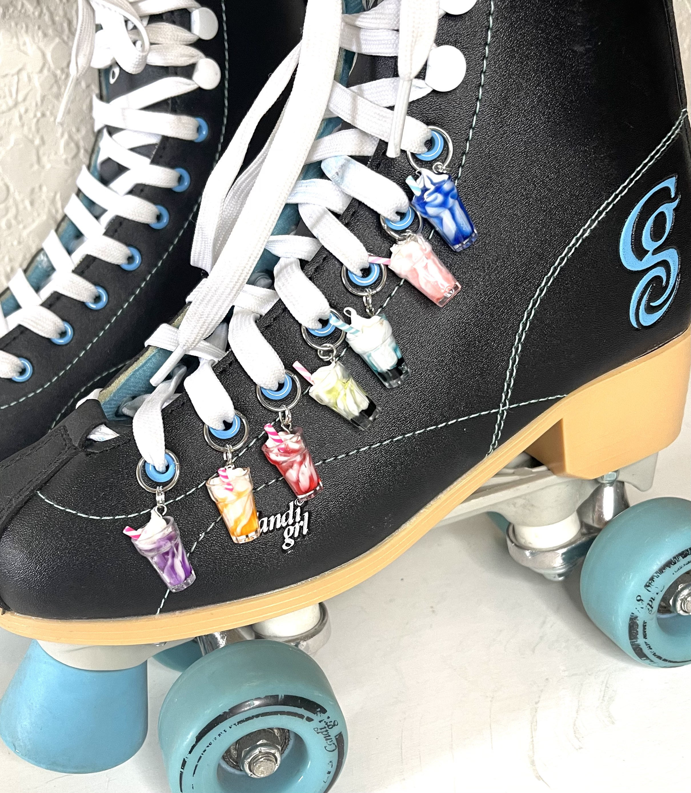 Candy Roller Skate Charm Roller Skate Accessories Sneaker Etsy