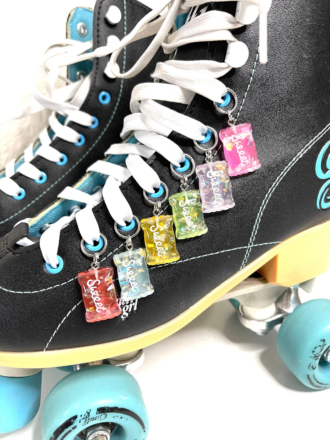 Candy Roller Skate Charms Roller Skate Accessory Etsy