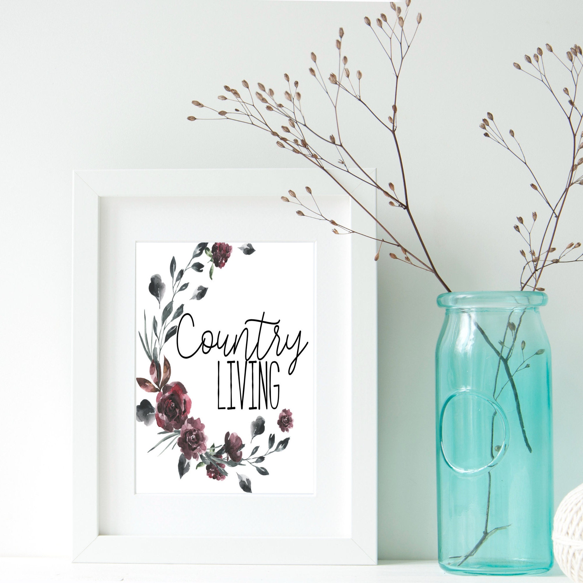 Country Living Printable Farmhouse Printable-wall Decor Prints ...
