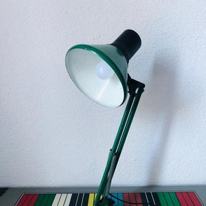 FASE Articulated Desk Lamp on Good Conditions. Green Color