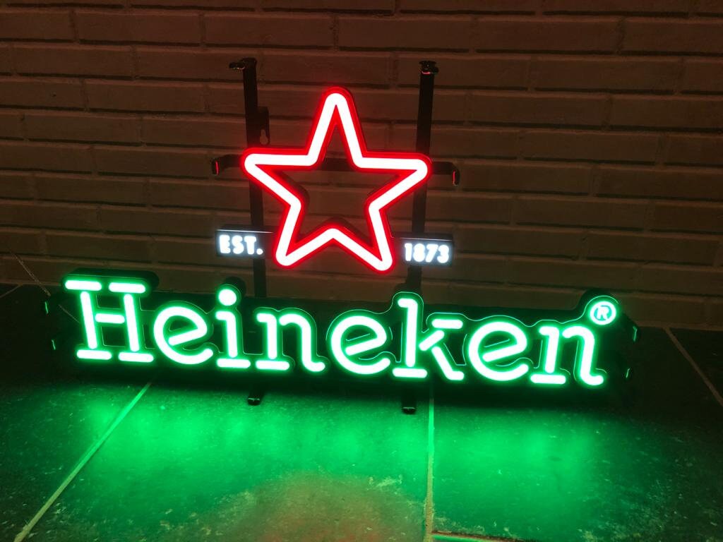 Original Heineken Sign Light Mint Conditions - Etsy Original Heineken Sign Light Mint Conditions - Etsy