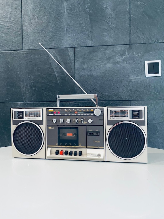 Vintage Radio Cassette Boombox Samsung P-32s (excellent Conditions