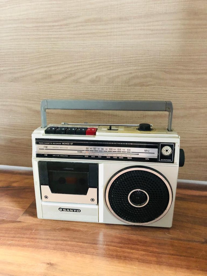Vintage Radio Tuner Sanyo M24024F Good Conditions Etsy