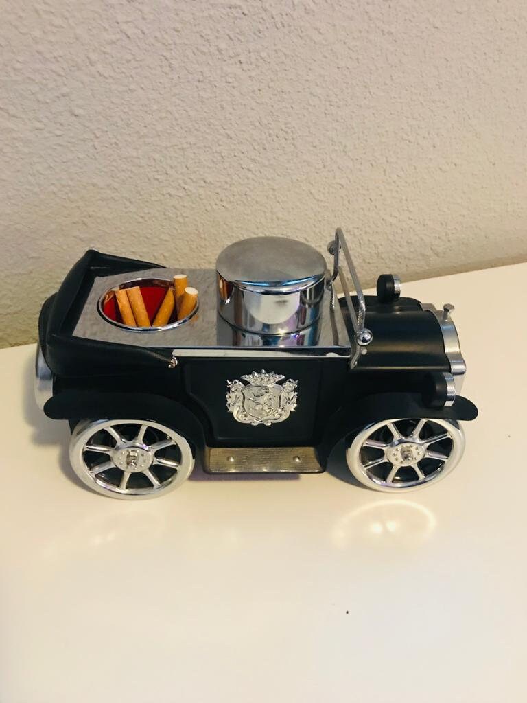 Cigarette Dispenser &amp; Lighter Mid-century Modern car MINT | Etsy