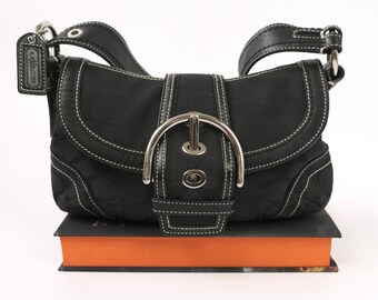 black coach purse crossbody