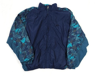 vintage 90s nike windbreaker jacket