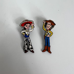 Disney Pin Pixar Cast Toy Story 2 Jessie cow girl Woody Toy Story 2x pins