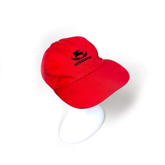 Burberrys / バーバリー ヴィンテージ レッド コットン ベースボール