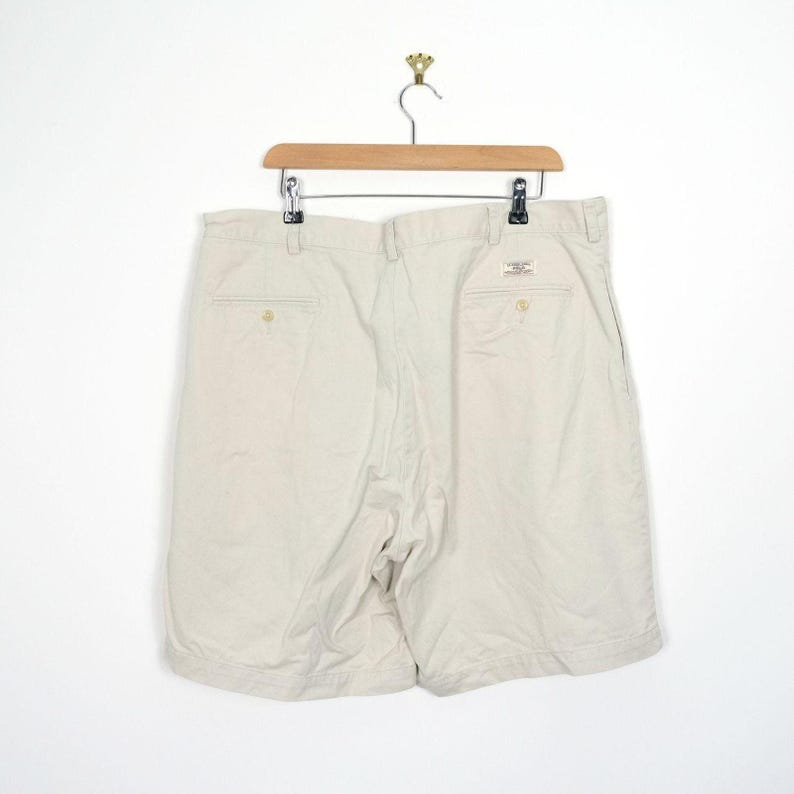 Polo Ralph Lauren Beige Tyler Short Chino Cotton Shorts Size Men's 38-39w image 1