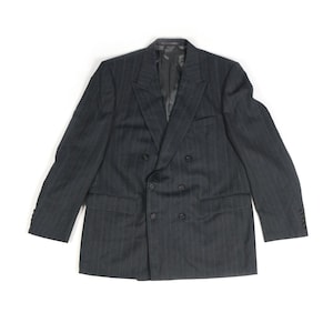 Aquascutum Vintage Men&#39;s Grey Jacket - 42 size fits Large L mens