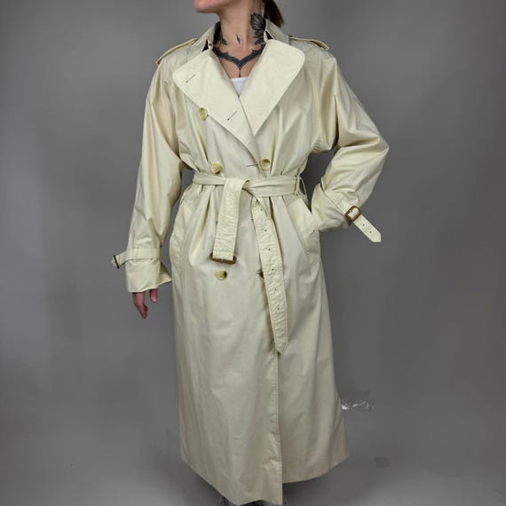 ジャケット・アウター 90s vintage BURBERRY'S trench coat nova Burberry Vintage Trench Coat Black with Liner Nova Check Size 4