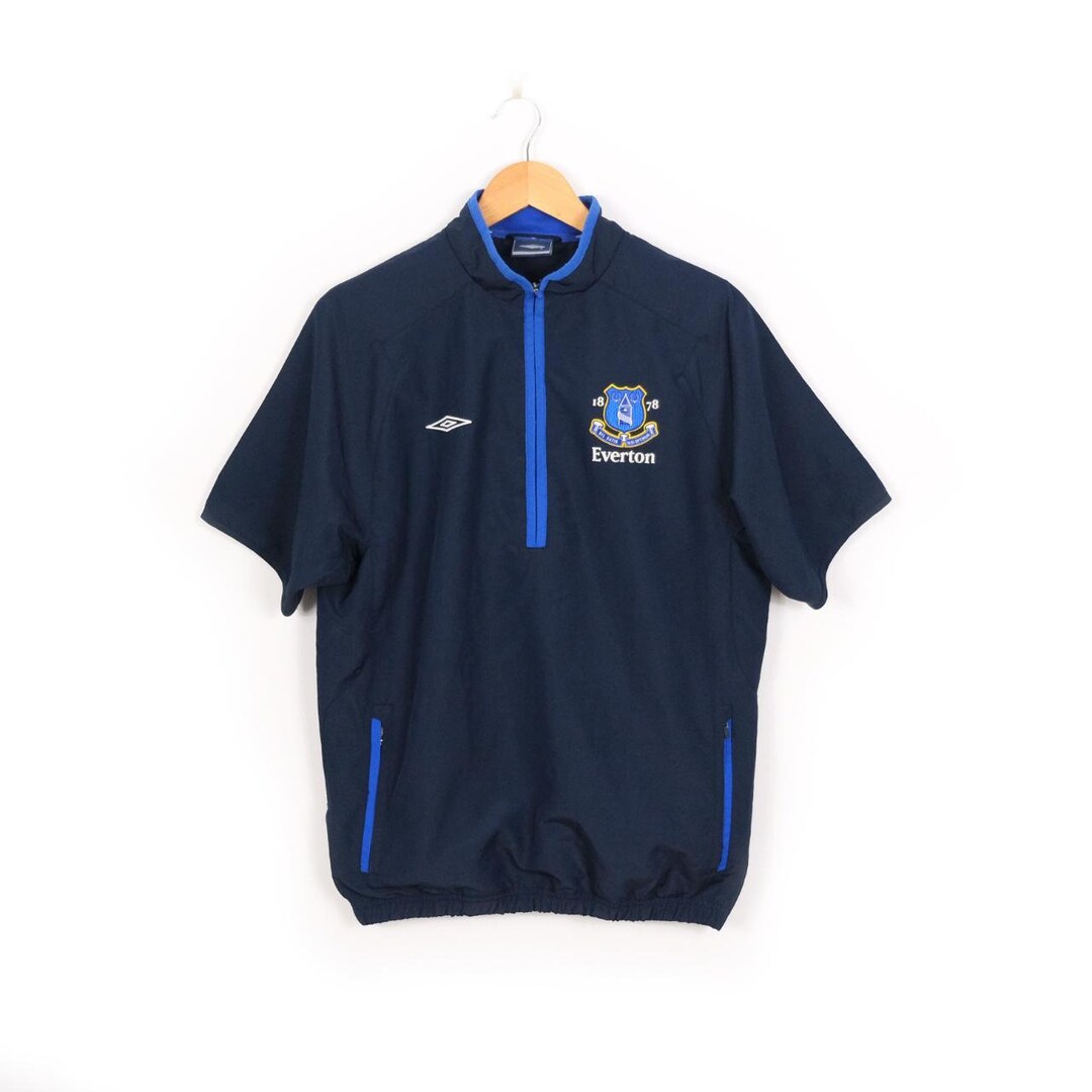 Veste à Capuche Everton Umbro - Taille S (Small) - Occasion En Très Bon état (micro-tâches)