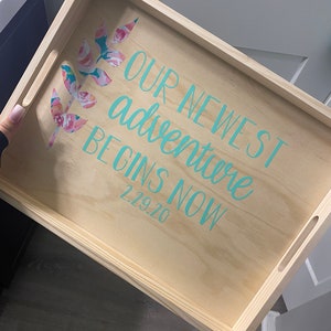 Custom Wooden Trays