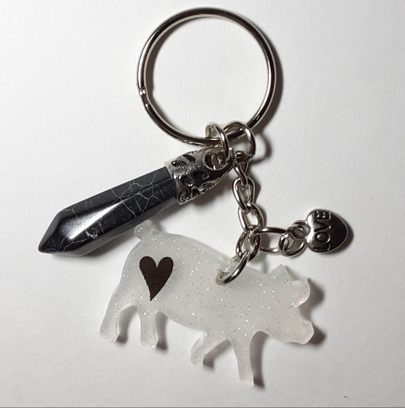 Mini Pig Keychain or Accessory Etsy