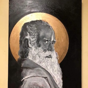 Sadhguru original oil painting 18 by 24 inch