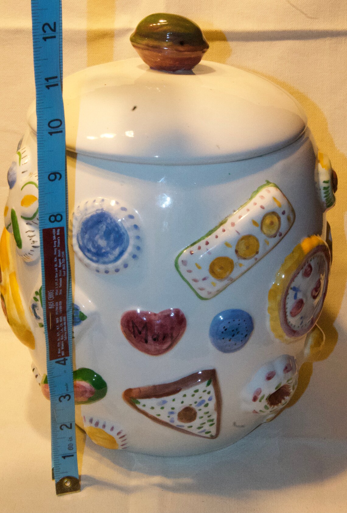 1965 Vintage large Cookie Jar Etsy