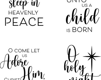 Download Christmas Song Svg Etsy