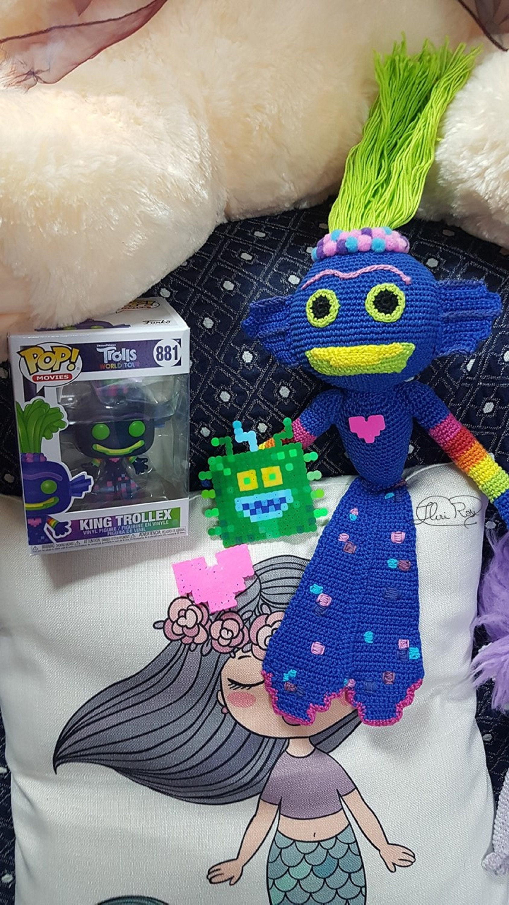 king trollex stuffed animal