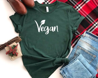 Vegan Shirt, Gift for Vegans, Vegetarian Birthday, Vegan T-shirt, Vegan Tee, Animal Rights Shirt, Vegan Apparel, Womens Vegan Shirt, Unisex