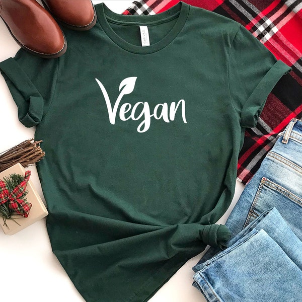 Vegan Shirt, Gift for Vegans, Vegetarian Birthday, Vegan T-shirt, Vegan Tee, Animal Rights Shirt, Vegan Apparel, Womens Vegan Shirt, Unisex