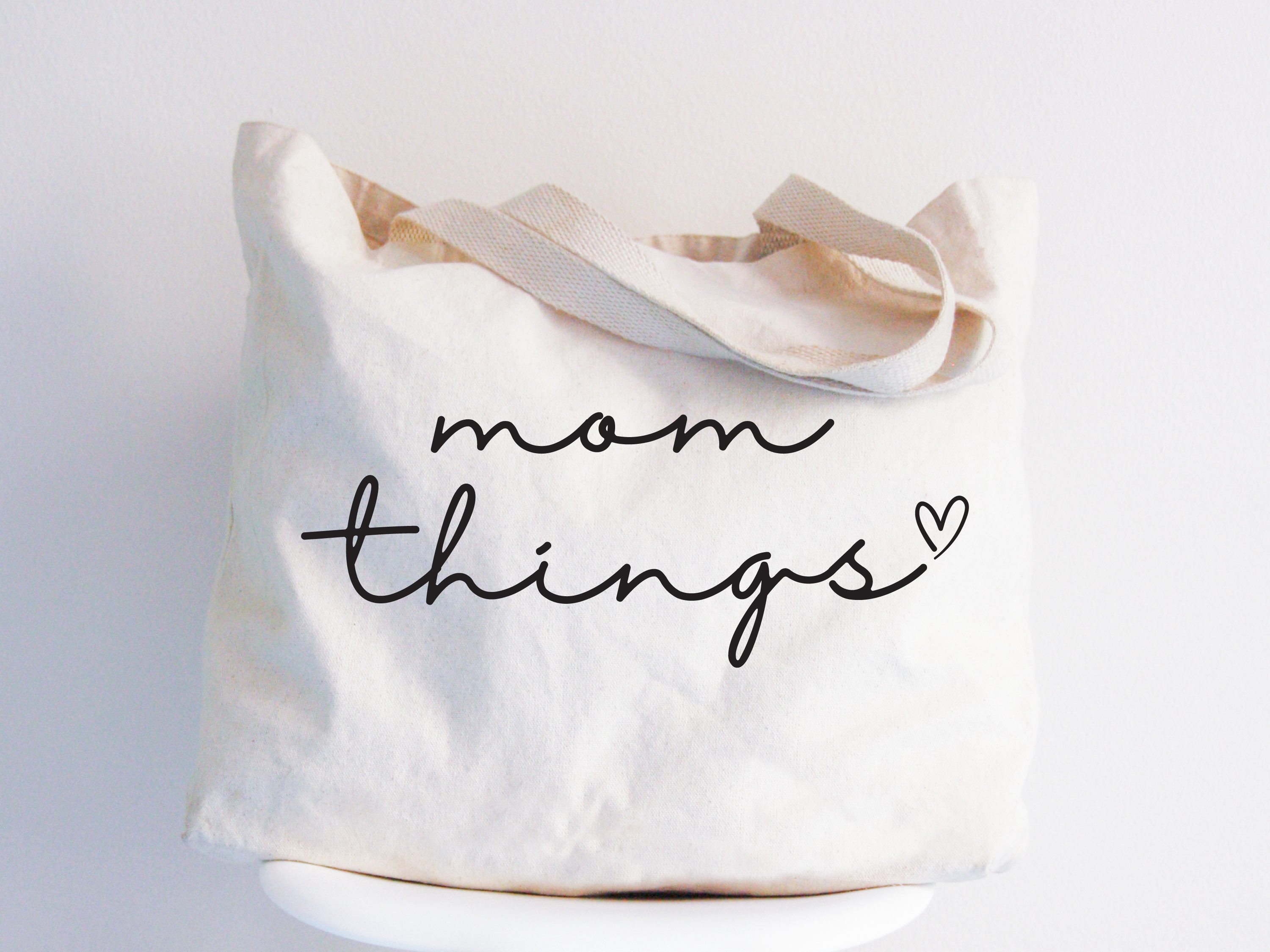 Mom Things Zippered Tote Bag Jumbo Canvas Tote Bag Happy Mothers Day Shopping Bag Mom Stuff Tote Bag Mama Tote Bag Etsy