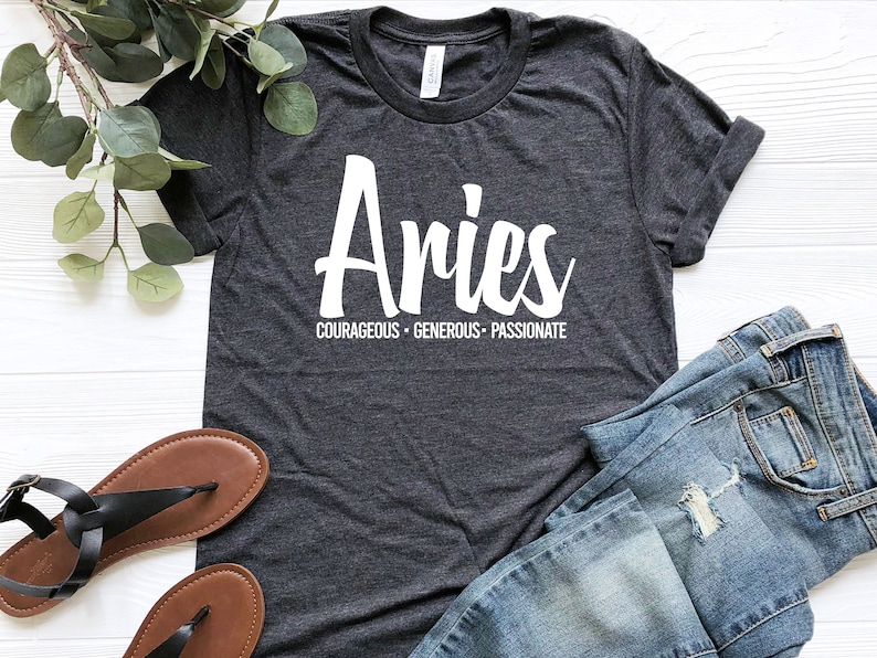 Aries Shirt Aries Zodiac Aries Gifts Aries Astrology | Etsy