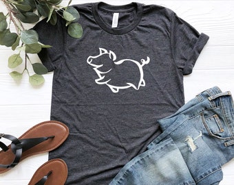 Pig Shirt, Farm Shirt, Pig Lover Gift, Cute Pig Shirt, Animal Lover Shirt, Pig T shirt, Pig Mom, Farmer Shirt, Pig Farmer,  Pig Tee