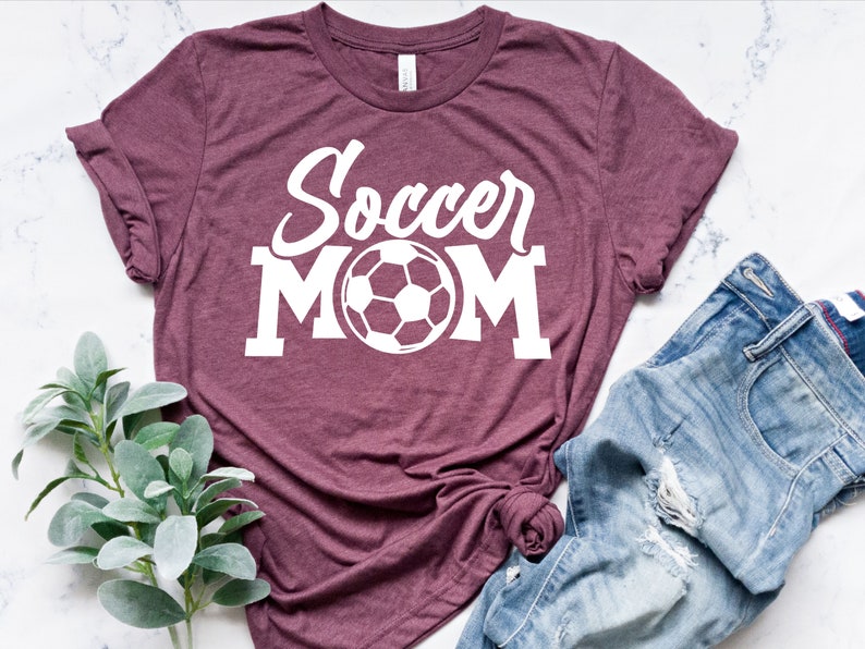 Soccer Mom Shirt Sports Mom Shirt Soccer Tees Mom Shirts - Etsy