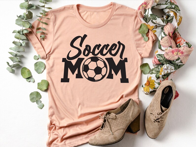 Soccer Mom Shirt Sports Mom Shirt Soccer Tees Mom Shirts Etsy