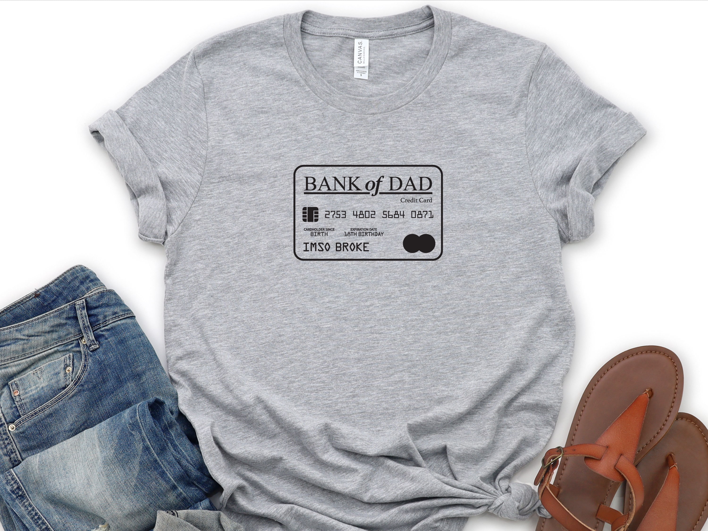 Bank of Dad Shirt Funny Dad Shirt Funny Gift for Dad Gift Etsy