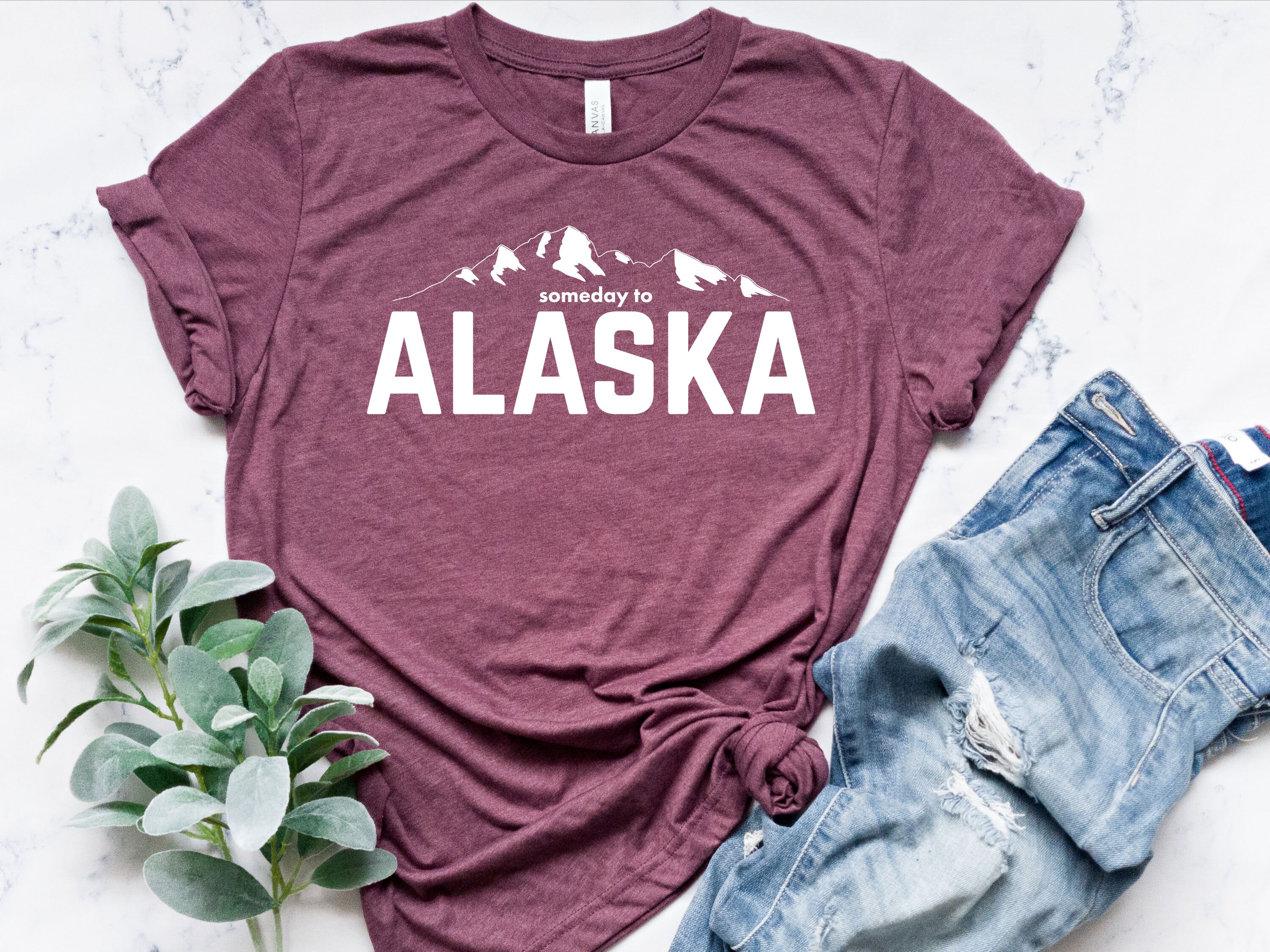 Alaska Shirt Someday to Alaska Alaska is Calling Alaskan - Etsy