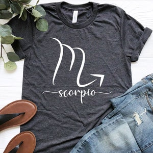 Scorpio Shirt, Scorpio Zodiac Sweatshirt, Scorpio Gift, Zodiac Scorpio T-Shirt, Scorpio Birthday T-Shirt , Scorpio Sign Shirt, Scorpio Tee