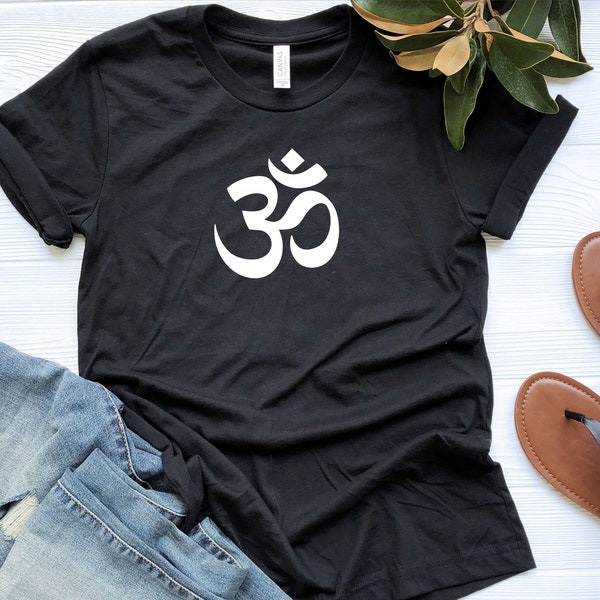 Om Shirt, Yoga Shirt, Meditation Shirt, Namaste Shirt, Spiritual, Yoga Gift Shirt, Gift for Yogi, Zen Shirt, Hippie Shirt, Cute Yoga Shirt