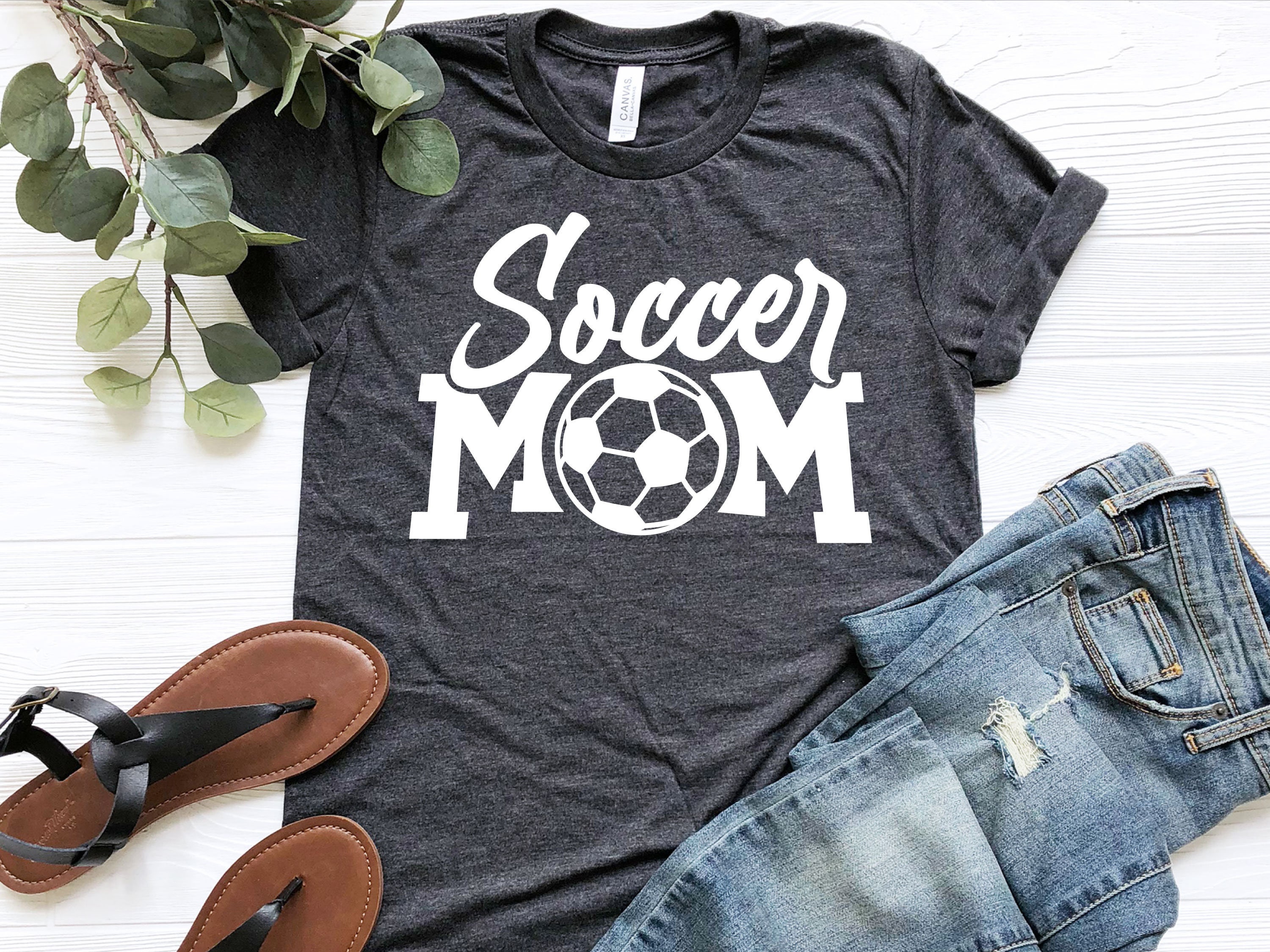 Soccer Mom Shirt Sports Mom Shirt Soccer Tees Mom Shirts Etsy