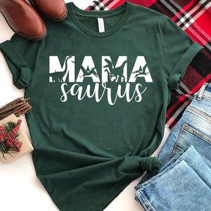 Family Matching Shirts, Mama Saurus Shirt, Funny Holiday Family Shirts, Matching Family Trip Shirt, Family Shirt For Disney Trip