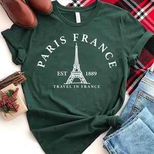 PARIS France Shirt, Eiffel Tower Shirt, Travel To France Shirt, Paris Tee, Paris Tshirt, Paris T-Shirt, France Shirt, France Tee, Eiffel Tee