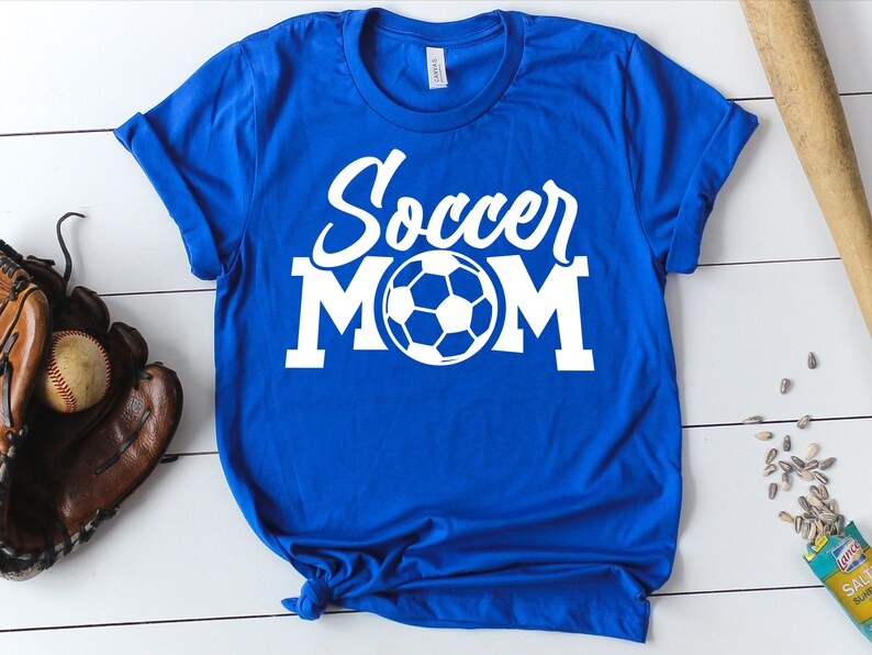 Soccer Mom Shirt Sports Mom Shirt Soccer Tees Mom Shirts Etsy