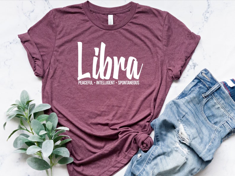 Libra Shirt Libra Zodiac Libra Gifts Libra Astrology Etsy
