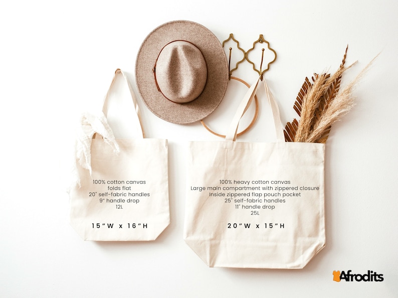 Mom Things Zippered Tote Bag, Jumbo Canvas Tote Bag, Happy Mothers Day Shopping Bag, Mom Stuff Tote Bag, Mama Tote Bag