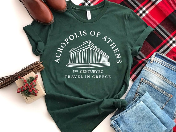 Acropolis of Athens Shirt, Greece Travel Shirt, Trip to Greece  