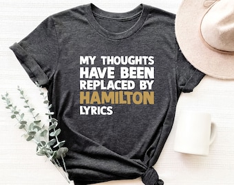 Camiseta de Broadway, Hamilton Laurens Lafayette Mulligan Burr