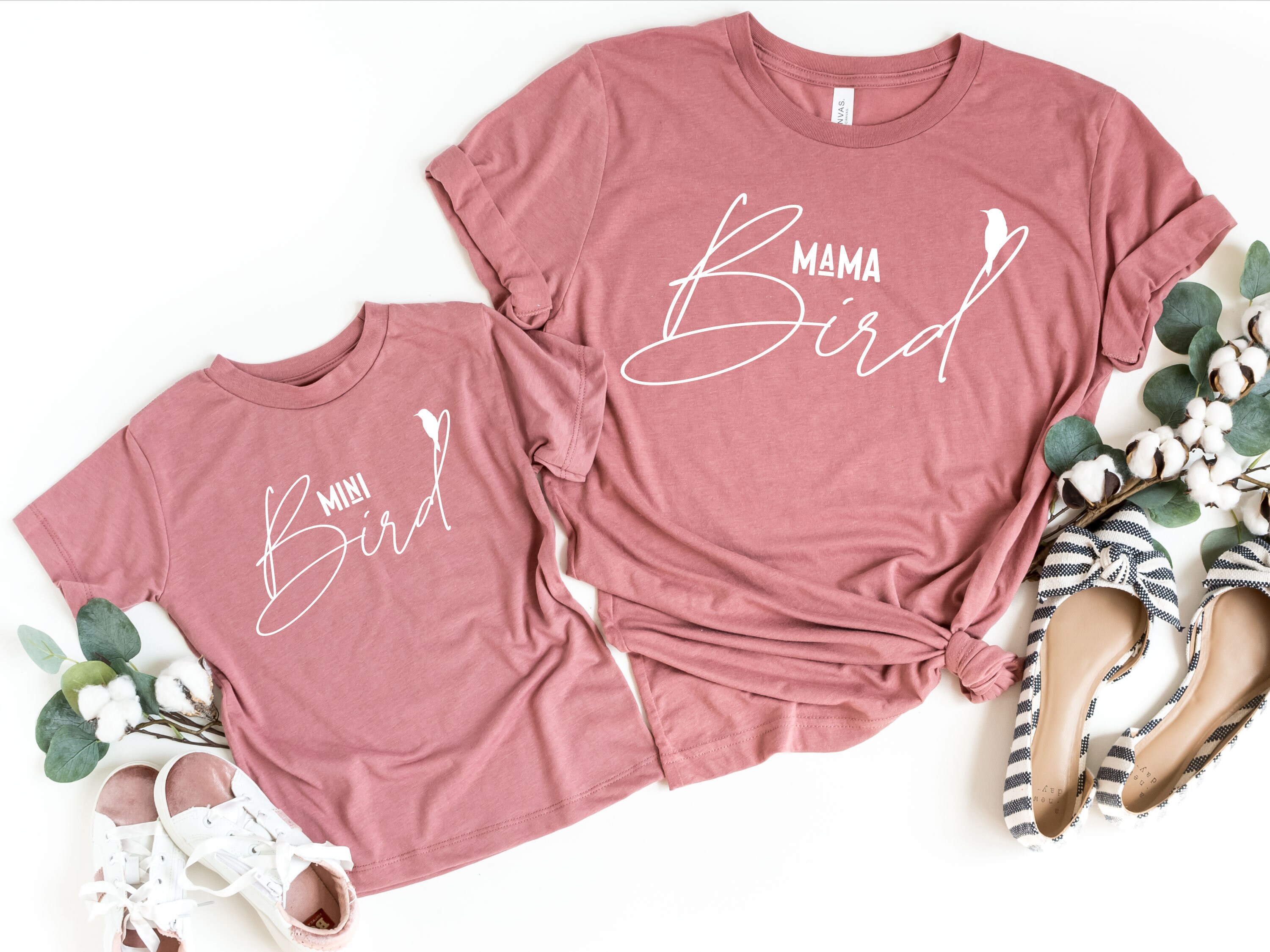 Mama Mini Shirts Mama Bird Mini Bird New Mom Shirt Mother | Etsy