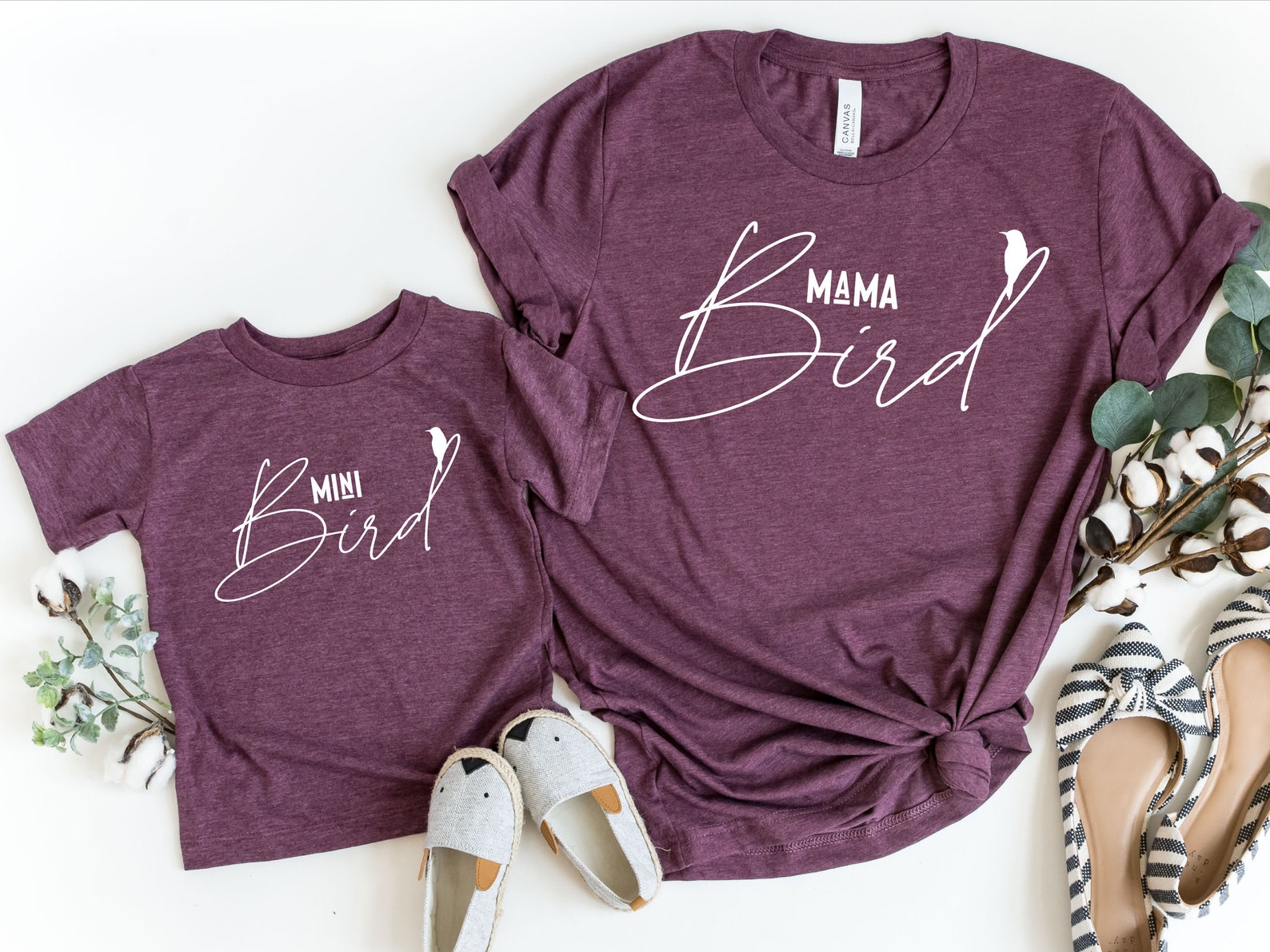 Mama Mini Shirts Mama Bird Mini Bird New Mom Shirt Mother | Etsy