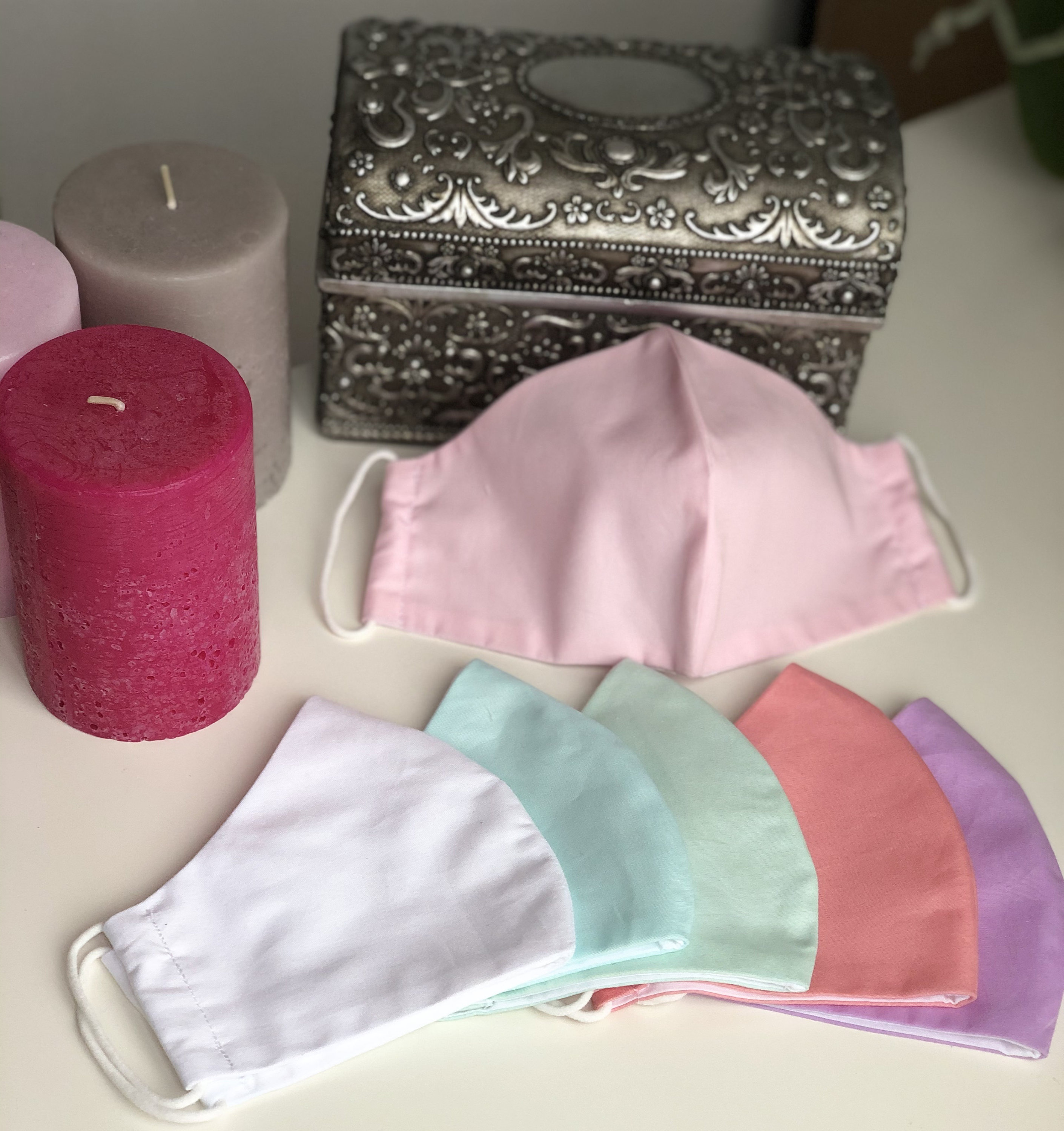 Pastel Colors Face mask Antibacterial Face Masks Fast & Etsy